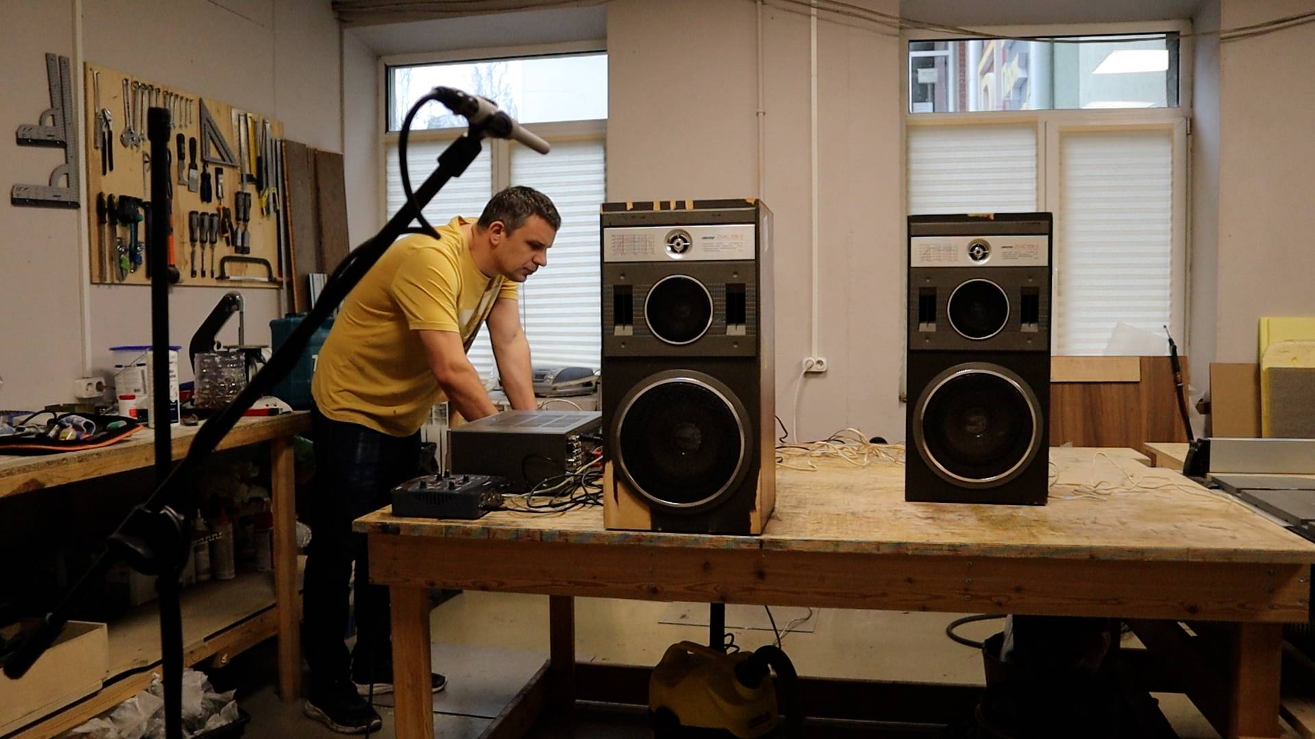 Начало работ с ВЕГА 25АС-109-2, вертушка ждёт запчасти.