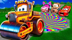 Машинки летают и прыгают! Развивающие мультики Машины помощники. Мультфильмы про машинки