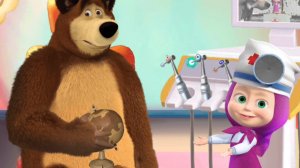 МАША И МЕДВЕДЬ. МАША ДАНТИСТ