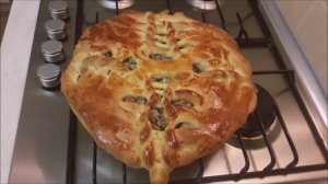 ПИРОГ Вкусный и простой рецепт дрожжевого пирога с МЯСОМ и ГРИБАМИ