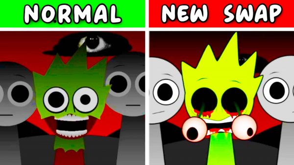 Спрунки normal 3D🆚3D new swap