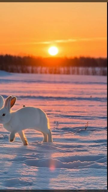 Доброе утро зайчики и лиса