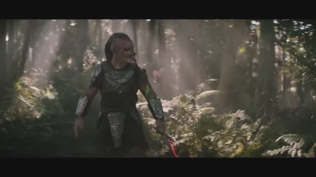 Хищник 6: Планета Смерти - Сцена Отрывок и трейлер Альфа-хищник против Хищника (Фильм 2025)