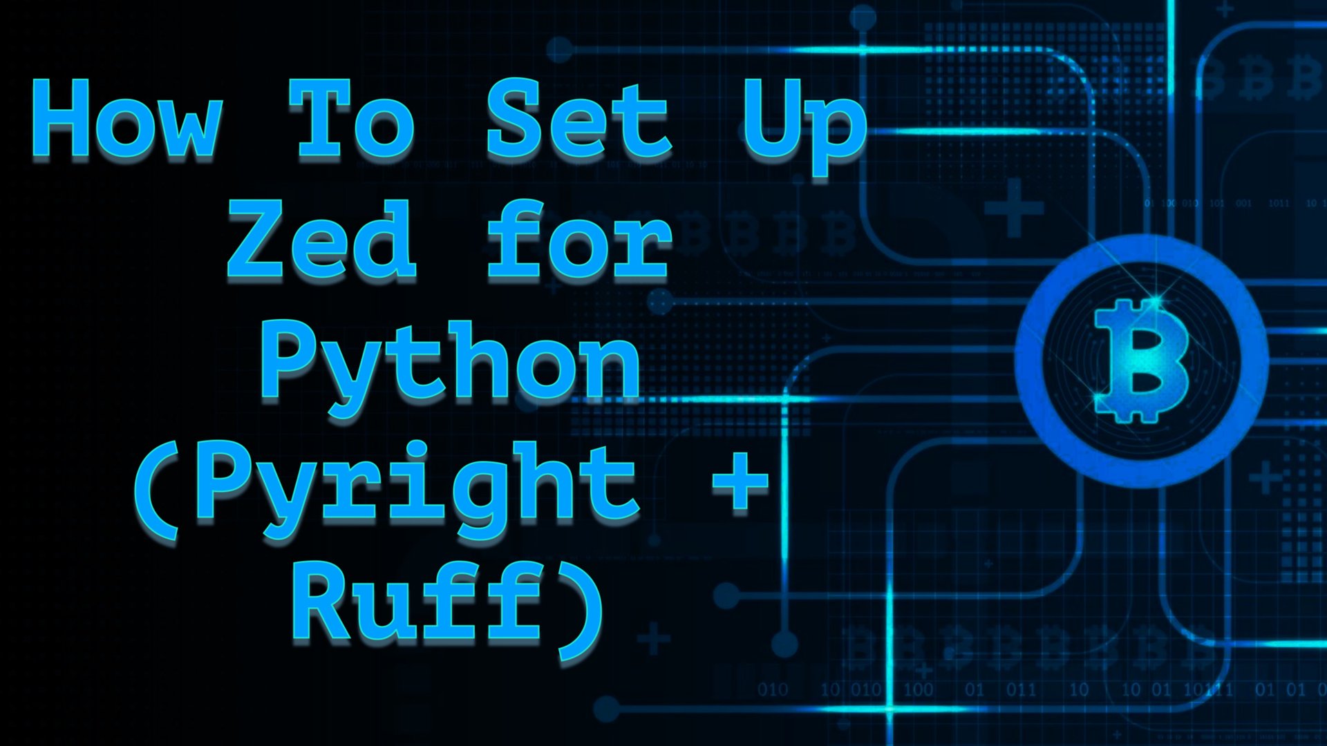 How To Set Up Zed for Python (Pyright + Ruff) смотреть онлайн