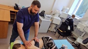 Поперечный массаж широчайшей мышцы спины