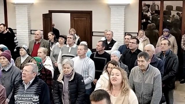 Муж скорбей изведавший болезни, общее пение 02.11.2025 смотреть онлайн