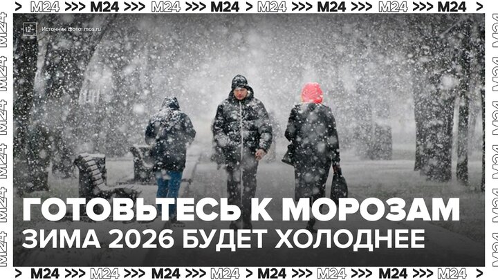 Синоптики заявили, что зима в 2026 году будет холоднее предыдущей - Москва 24 смотреть онлайн