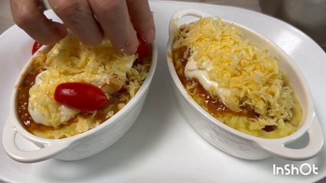 Такой КАРТОФЕЛЬ не стыдно на Праздник подать! Картофель с мясом под соусом Бешамель! смотреть онлайн