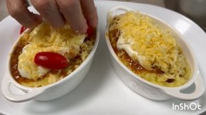 Такой КАРТОФЕЛЬ не стыдно на Праздник подать! Картофель с мясом под соусом Бешамель!