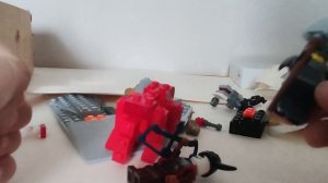 Лего - 99 НОЧЕЙ В ЛЕСУ lego вулканический биом😀 Легор мэн!