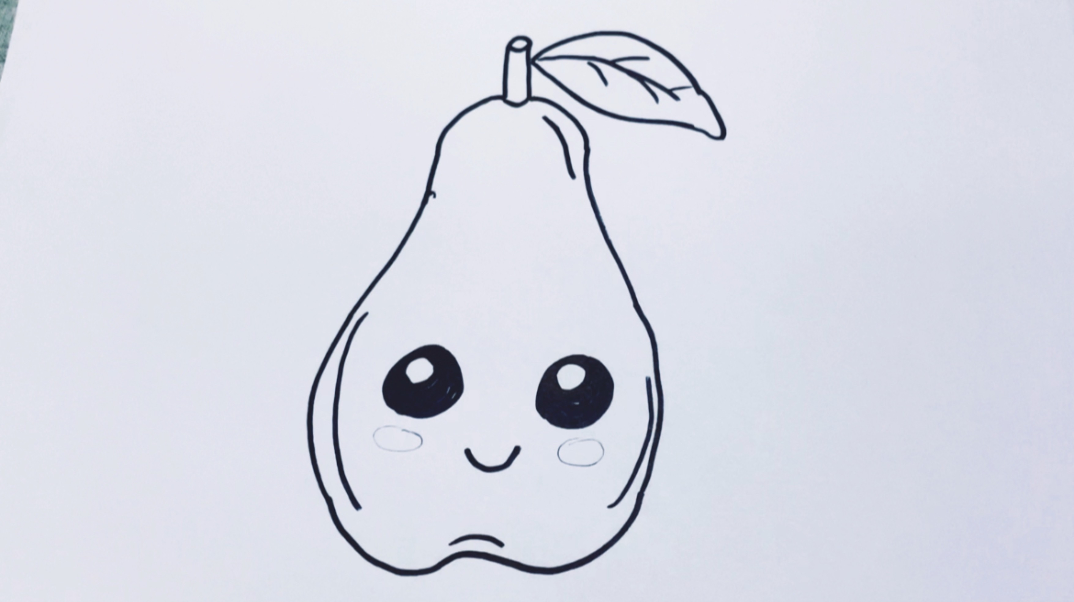 Груша Кавай. Рисуем Вместе. смотреть онлайн