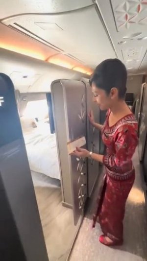 Первый класс в самолетах Singapore Airlines