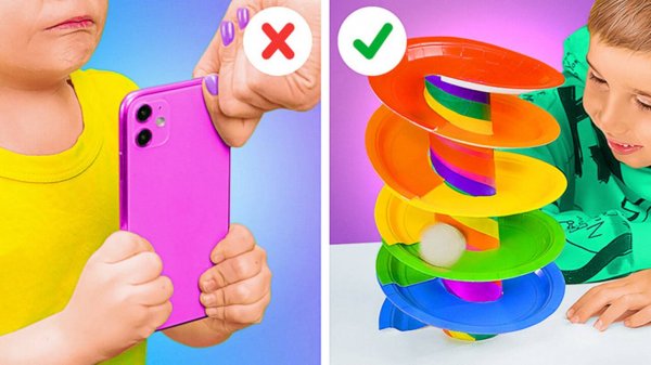 🎨 Невероятные развлечения для всей семьи 👨👩👧 Поделки для умных родителей!