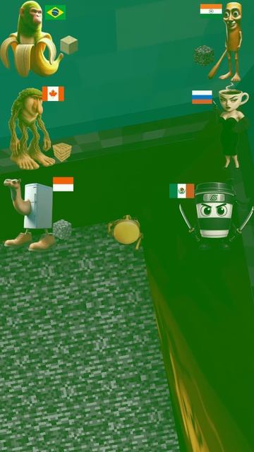 Italian Brainrot Vs Squid Game Sky Jump #shorts #minecraft #brainrot смотреть онлайн