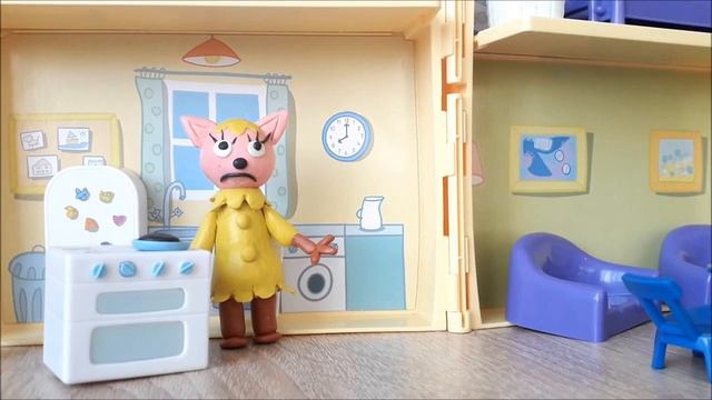 Три кота, из пластилина, эники беники