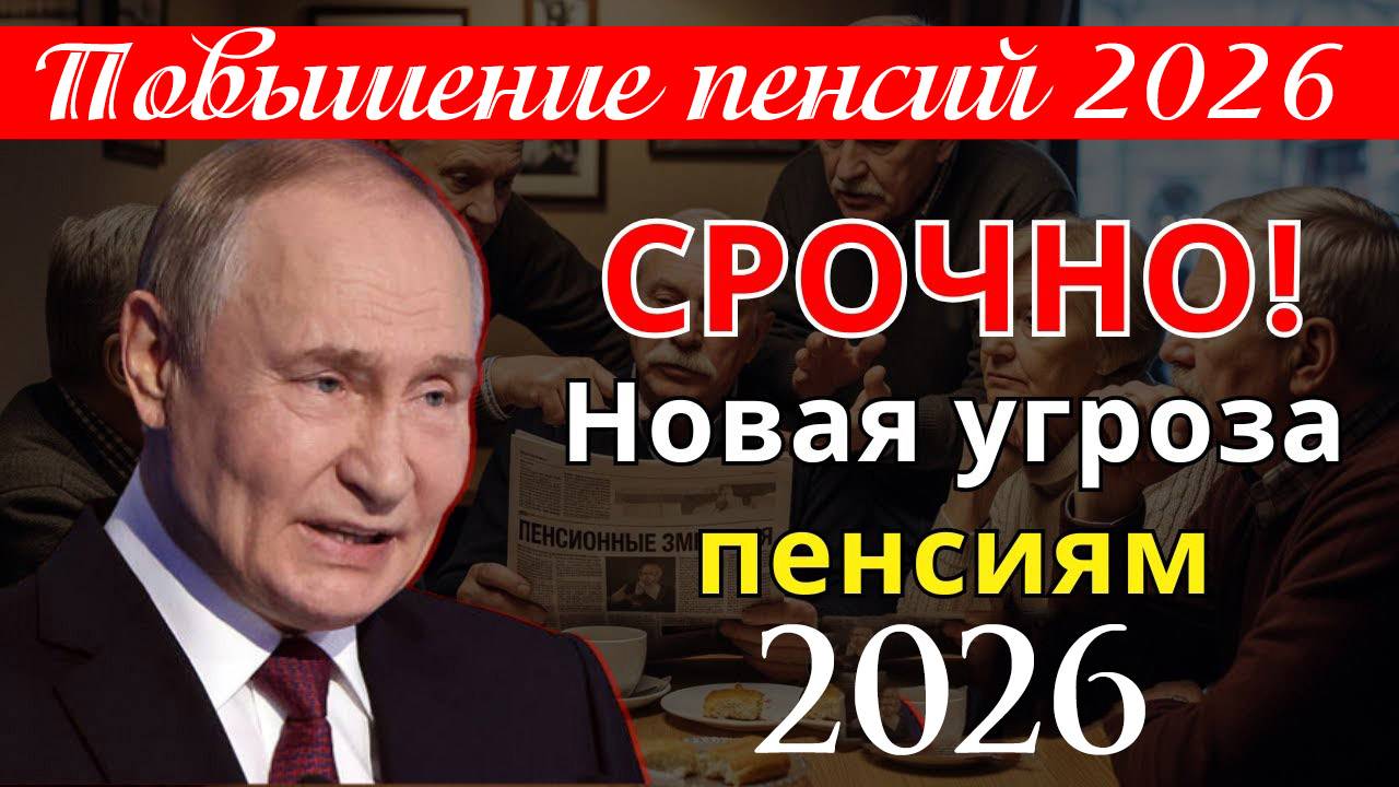 Повышение Пенсий 2026 Когда и Насколько вырастут Пенсии и кто получит прибавку? смотреть онлайн