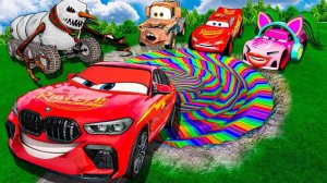 Машинки летают и прыгают! Развивающие мультики Машины помощники. Мультфильмы про машинки