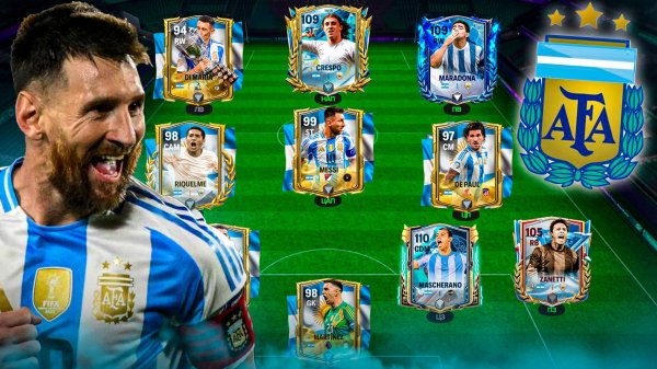 СОБРАЛ ЛЕГЕНДАРНЫЙ СОСТАВ «АРГЕНТИНЫ» в FC MOBILE 26! (Фифа мобайл 26)