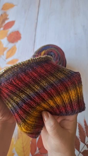 🍂🍁Шикарная пряжа и продуктивный старт вязания мужской шапки🍁🍂 смотреть онлайн