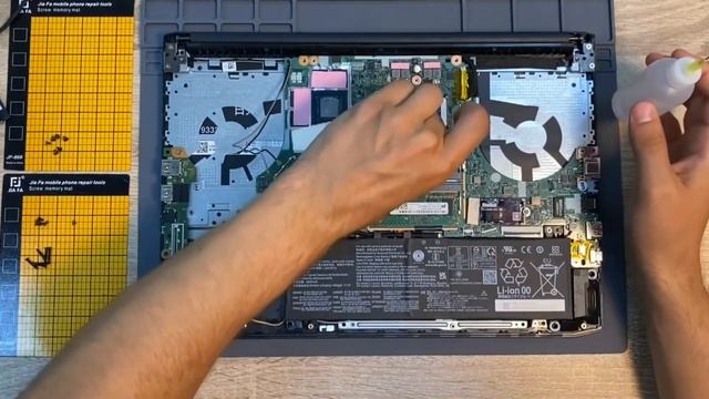 Lenovo IdeaPad Gaming 3 15ACH6 (GTX 1650 + Ryzen 5 5600H) разборка, краткий обзор, замена термопасты смотреть онлайн