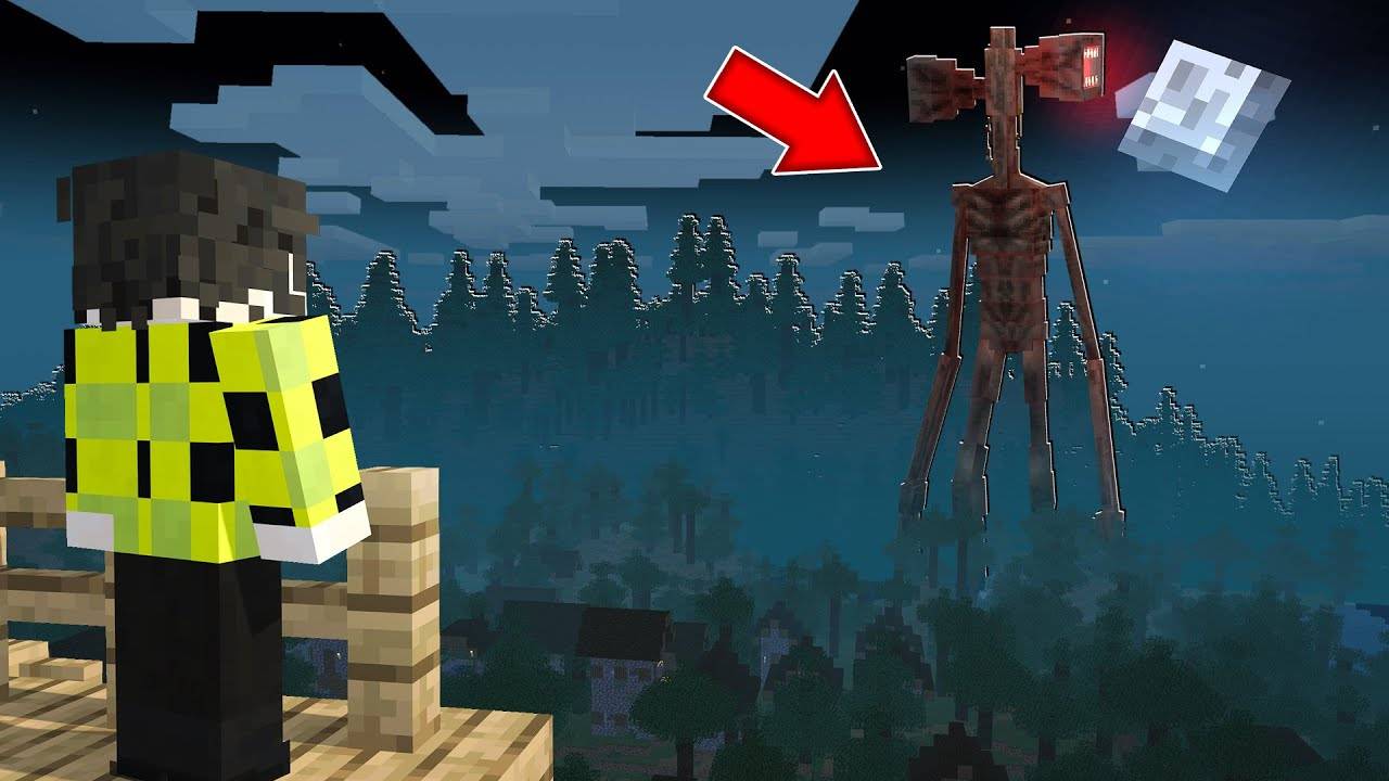 СИРЕНОГОЛОВЫЙ ВОЗВРАЩЕНИЕ В МАЙНКРАФТ ! SIREN HEAD: THE ARRIVAL MINECRAFT MOD ВЫЖИВАНИЕ смотреть онлайн