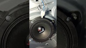 Замена штатной акустики Lada Xray