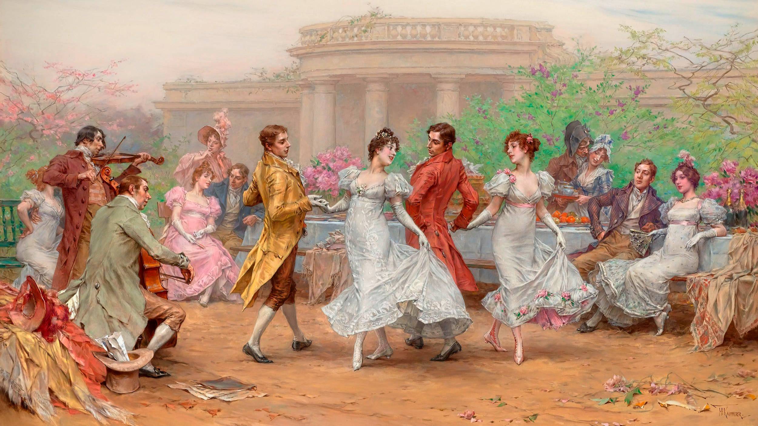 Исторические танцы на Чистых прудах - лето 2025 смотреть онлайн