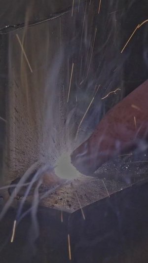 Сварка порошковой проволокой (полуавтомат), тавровое соединение