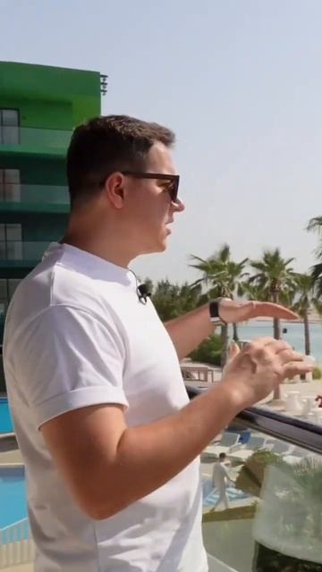 Шикарный вид с балкона отеля