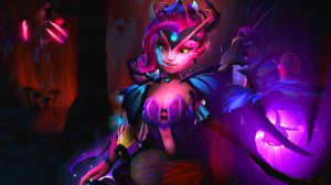 DOTA 2 (Dark Willow gameplay)