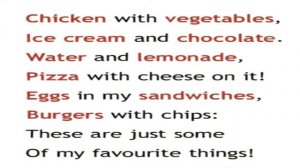 Spotlight 3 p.42 ex.1 слова