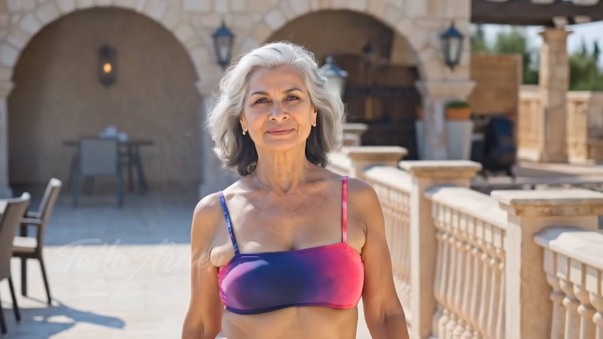 Taila Arden - Sous le soleil d’été 💖 (Vídeo musical) Natural older woman смотреть онлайн