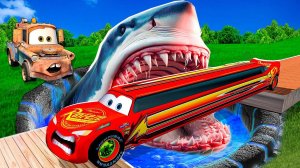 Машинки летают и прыгают! Развивающие мультики Машины помощники. Мультфильмы про машинки