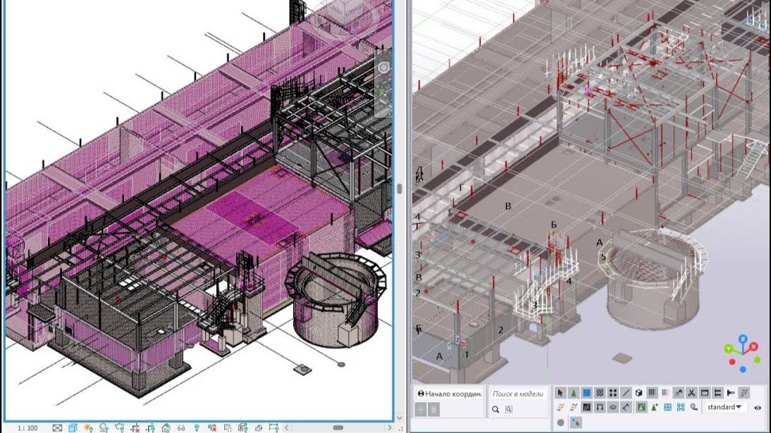 Revit 2026: Новый графический движок (на примере КЖ/КМ моделей) смотреть онлайн