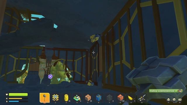 СКРАП МЕХАНИК 2 ( создание первого КРАФТБОТА , улучшение МАШИНЫ)