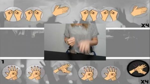 Ритмограмма. We will rock you.QUEEN.