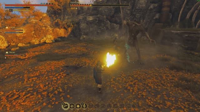 GreedFall - Бой с Повелитель Равнин ( Хранитель)