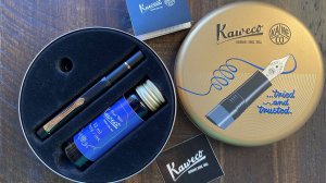 Перьевая ручка с поршневой системой заправки Kaweco Sport Piston Filler (металлическая)