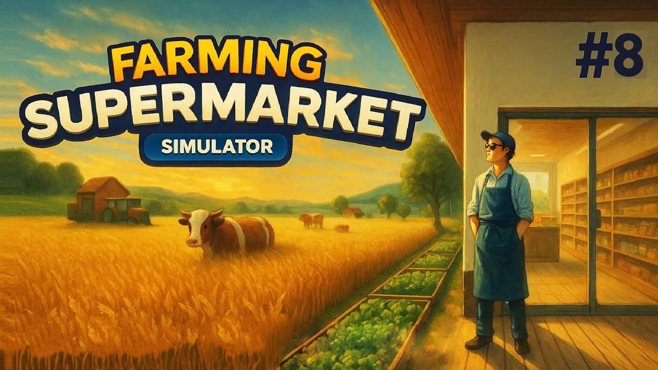 Farming & Supermarket Simulator игра с приколом