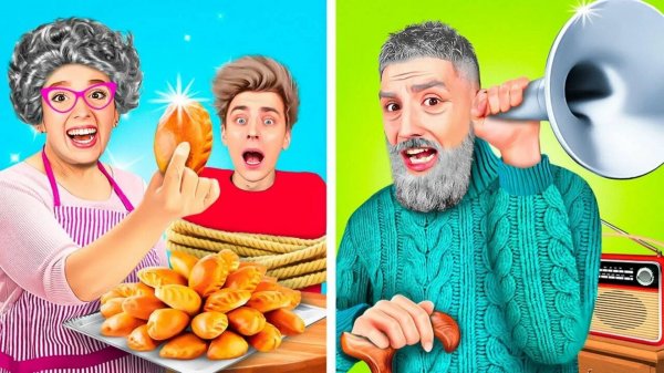 ТИПЫ БАБУШЕК и ДЕДУШЕК ! А4