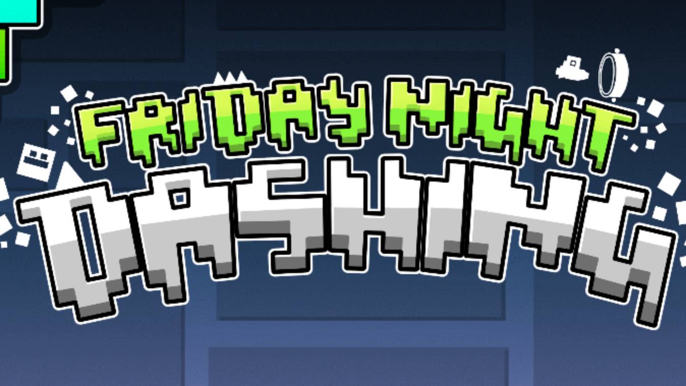 Geometry Dash в FNF смотреть онлайн