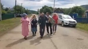 Риф Бикбаев ауылда