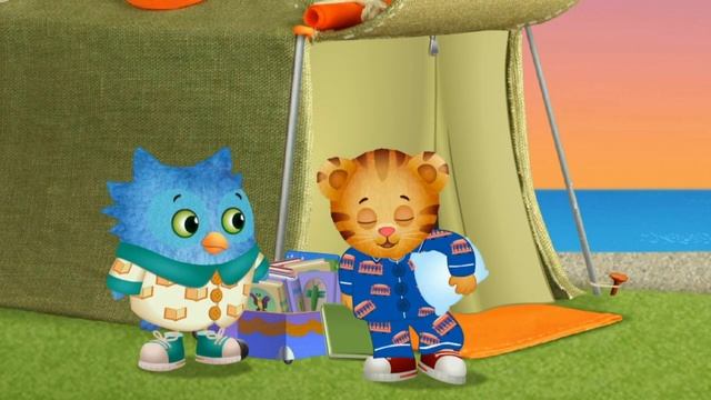 Тайгеры ночуют у Даниэля и в палатке! 🎪🌙 Ночные приключения милых тайгеров смотреть онлайн