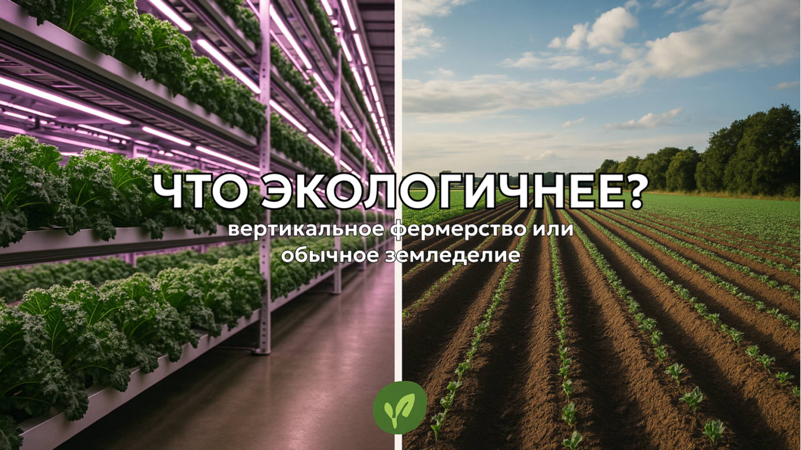 Является ли вертикальное фермерство действительно более экологичным, чем обычное земледелие? смотреть онлайн