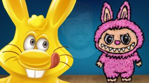 ЛАБУБУ КРУЧЕ МИСТЕРА БИСТА СКАЗАЛ ЖЕЛЕЙНЫЙ  ЗАЯЦ  ХАРИТОН