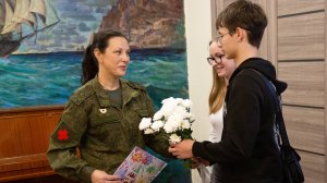 Встреча с участником СВО Екатериной Каширской