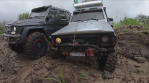 Patrol против Гелендвагена 6x6. Радиоуправляемые внедорожники