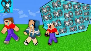 2 НУБА И ДЕВУШКА ПРО СПАСАЮТСЯ ОТ ЦУНАМИ БАРАНА 99 НОЧЕЙ В ЛЕСУ РОБЛОКС В МАЙНКРАФТ