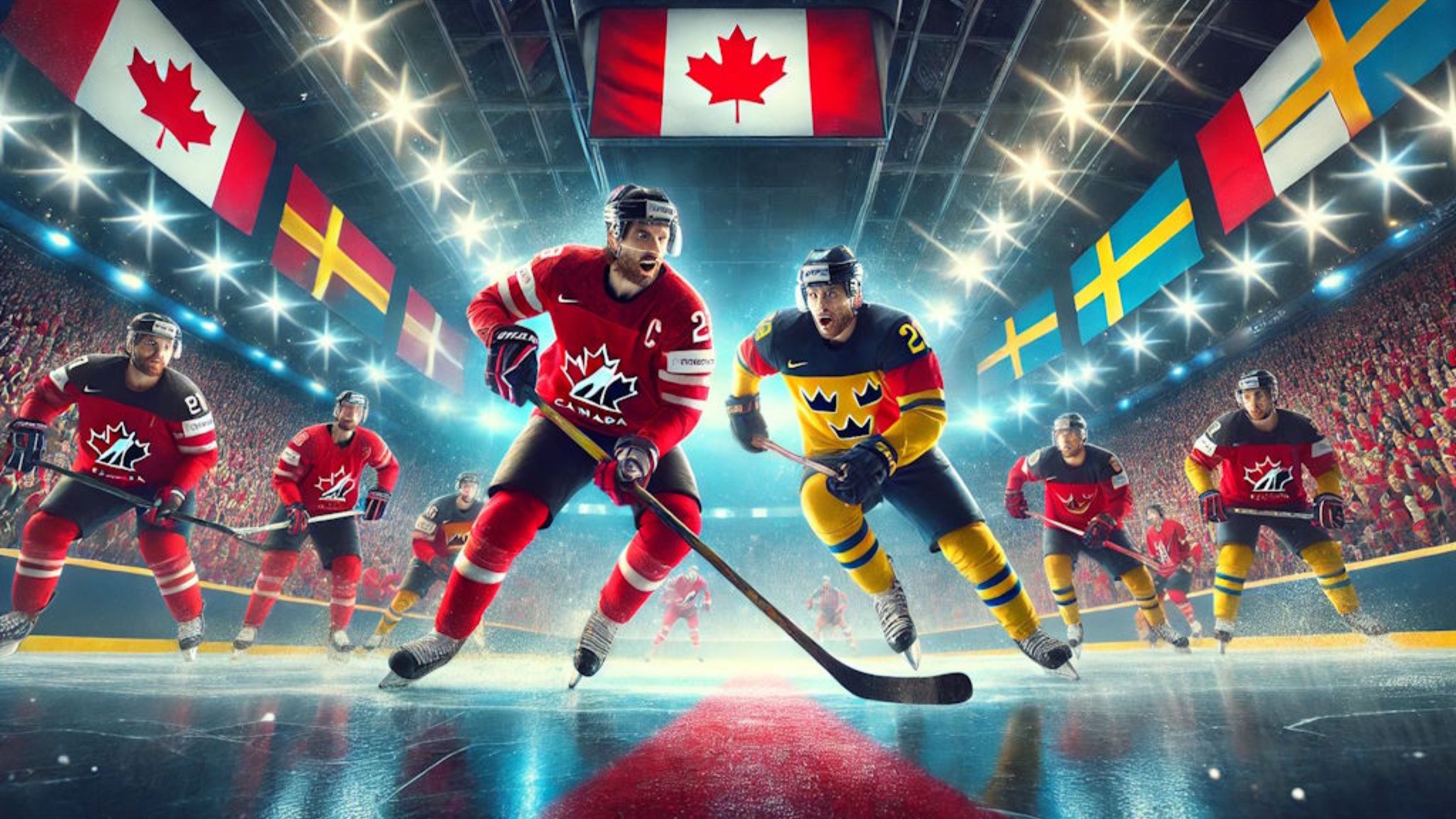 ШВЕЦИЯ vs КАНАДА ( NHL 21 )