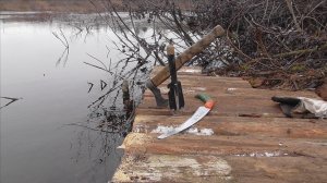 Укрепление  зыбкого берега.